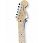 Used Squier stratocaster blue and white Solid Body Electric Guitar