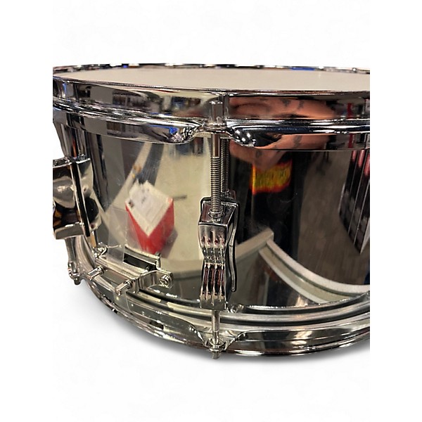 Used Ludwig 14in BACK BEAT SNARE Chrome Drum