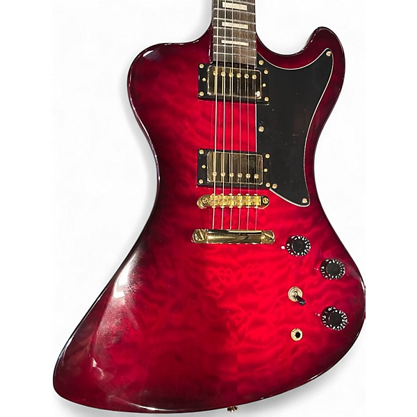 Used Iron Label  Regulator RD  Trans Red Solid Body Electric Guitar