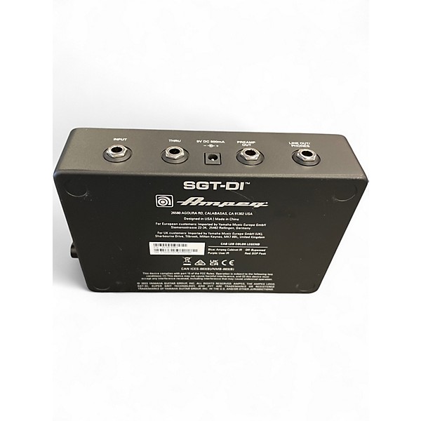 Used Ampeg sgt-di Effect Processor