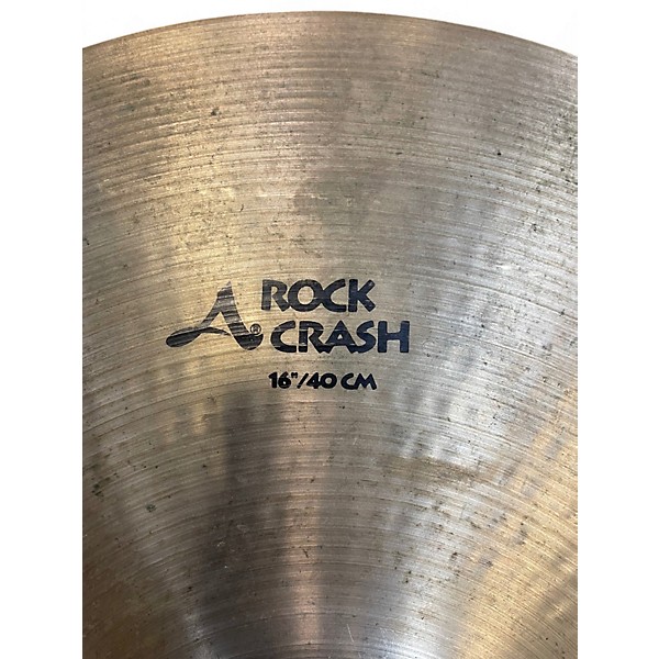 Used Zildjian 16in A Series Rock Crash Cymbal