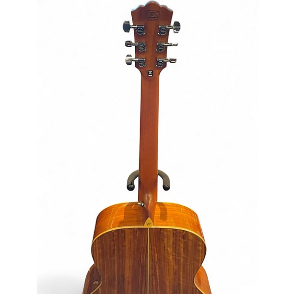 Used Washburn HG75SEG-O Natural Acoustic Electric Guitar