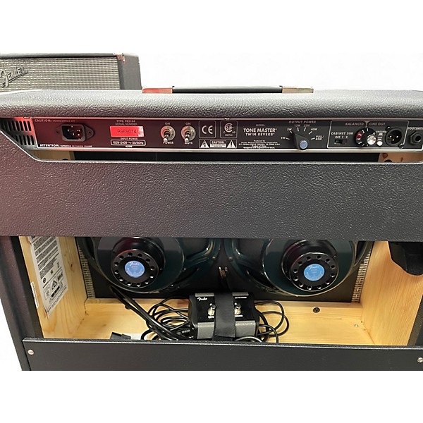 Used Fender Tone Master Twin Reverb 100W 2x12 Guitar Combo Amp