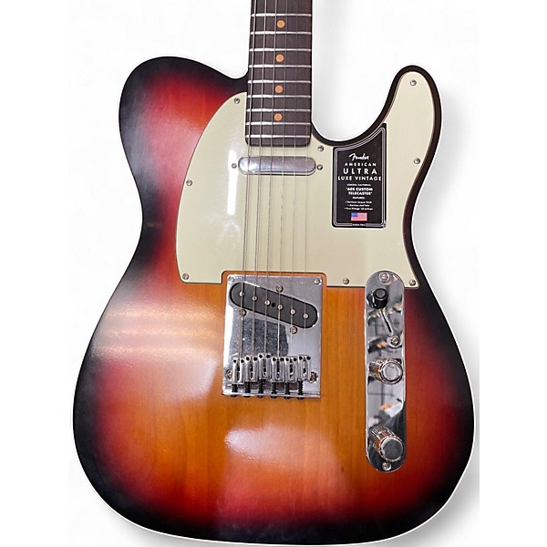 Used Fender AMERICAN ULTRA LUXE TELECASTER 60S CUSTOM BURST Solid Body Electric Guitar