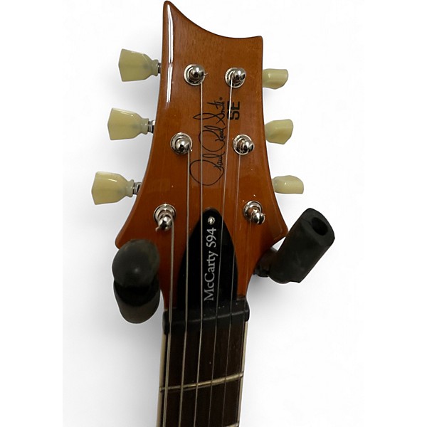 Used PRS SE Singlecut McCarty 594 Trans Green Solid Body Electric Guitar