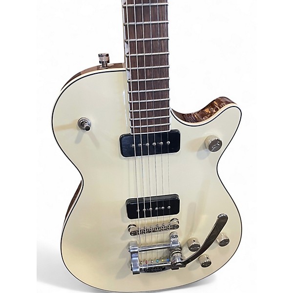 Used Gretsch Guitars g5210t-p90 Vintage White Solid Body Electric Guitar