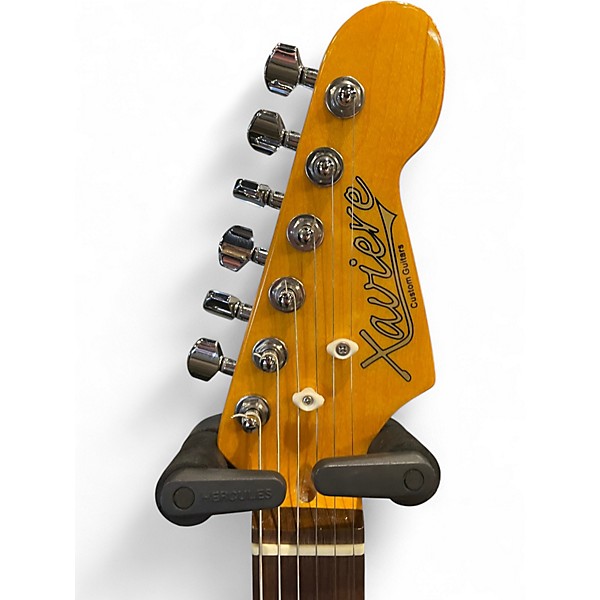 Used Xaviere JM STYLE Fiesta Red Solid Body Electric Guitar