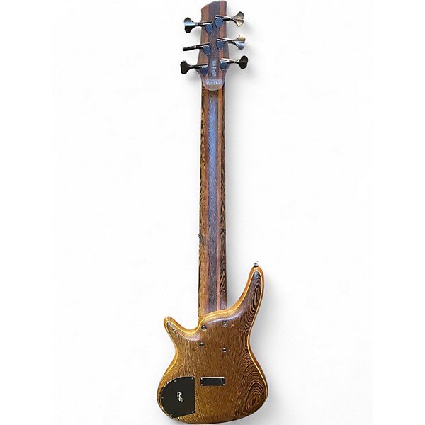 Used Ibanez SR5506 Prestige Mocha Burst Electric Bass Guitar