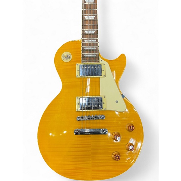 Used Epiphone Les Paul Standard Lemonburst Solid Body Electric Guitar