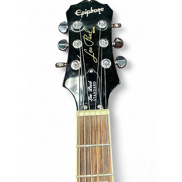 Used Epiphone Les Paul Standard Lemonburst Solid Body Electric Guitar