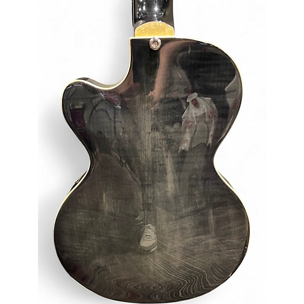 Used Hofner HI-CB Trans Black Electric Bass Guitar