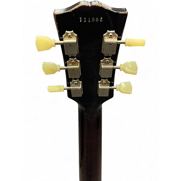 Used Gibson Custom Murphy Lab 1957 Les Paul Darkback Light Agedul  Gold Top Solid Body Electric Guitar