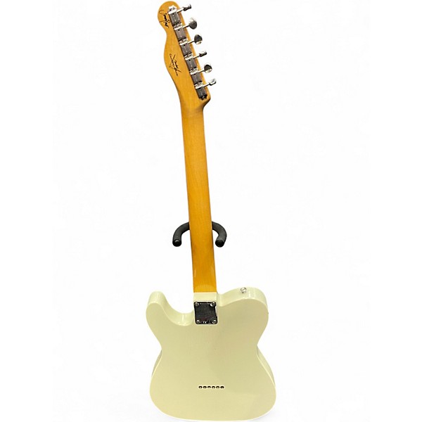 Used Fender Custom Shop Journeyman Relic Jimmy Page Mirror Telecaster White Blonde Solid Body Electric Guitar