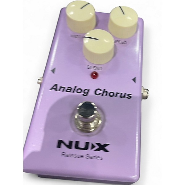 Used NUX analog chorus Effect Pedal