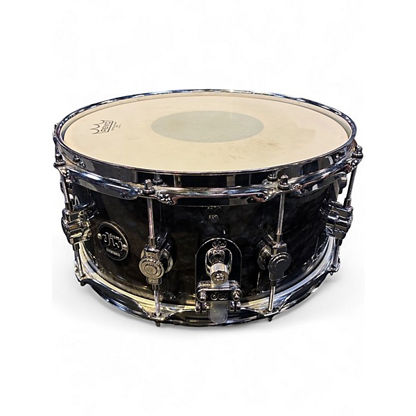 Used DW 6.5X14 Performance Series Snare BLACK DIAMOND Drum