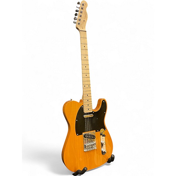 Used Squier Affinity Telecaster Blonde Solid Body Electric Guitar