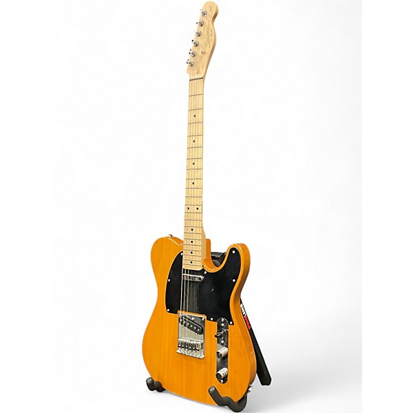 Used Squier Affinity Telecaster Blonde Solid Body Electric Guitar