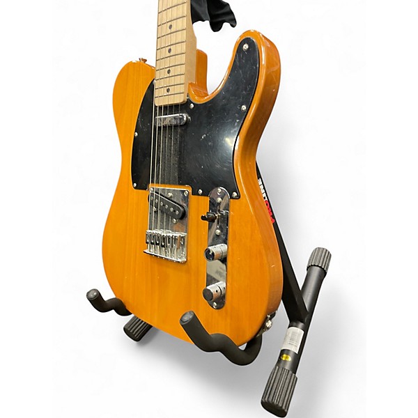 Used Squier Affinity Telecaster Blonde Solid Body Electric Guitar