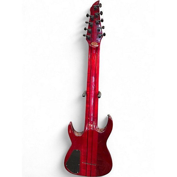 Used Agile Septor Elite 928 Tribal Red Solid Body Electric Guitar