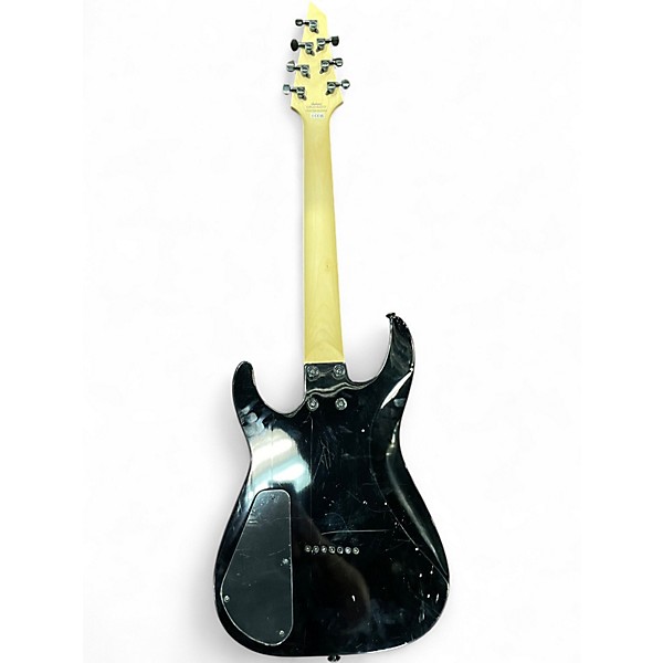 Used Jackson JS22-7 Dinky 7 String Black Solid Body Electric Guitar