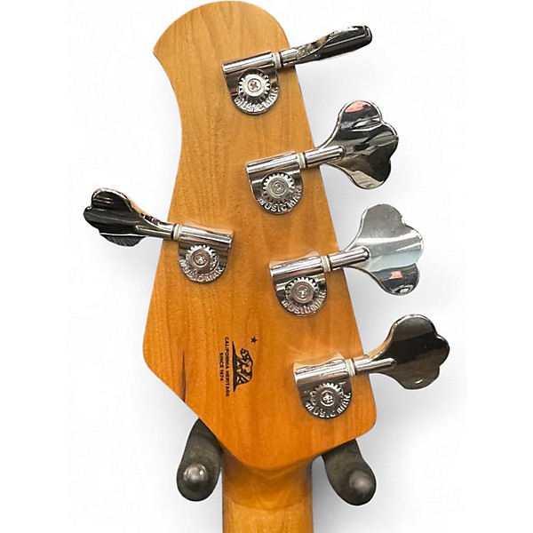 Used Ernie Ball Music Man Stingray 5 String Black Electric Bass Guitar