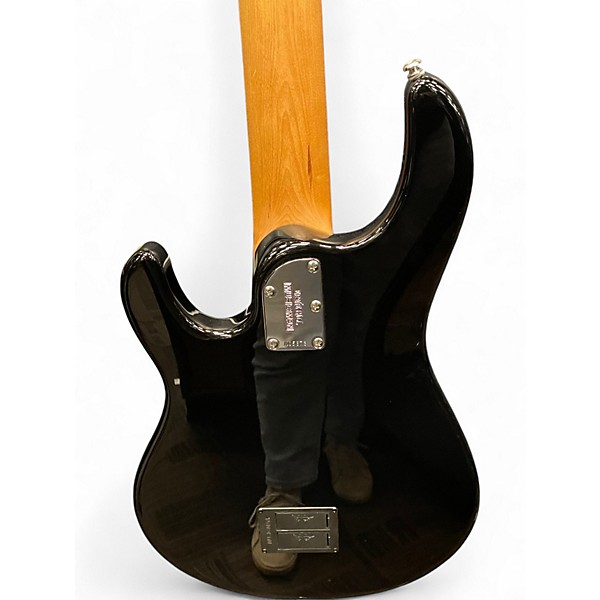 Used Ernie Ball Music Man Stingray 5 String Black Electric Bass Guitar