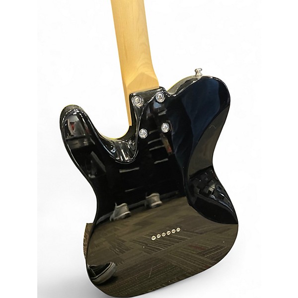 Used Schecter Guitar Research Diamond Series PT Black Solid Body Electric Guitar