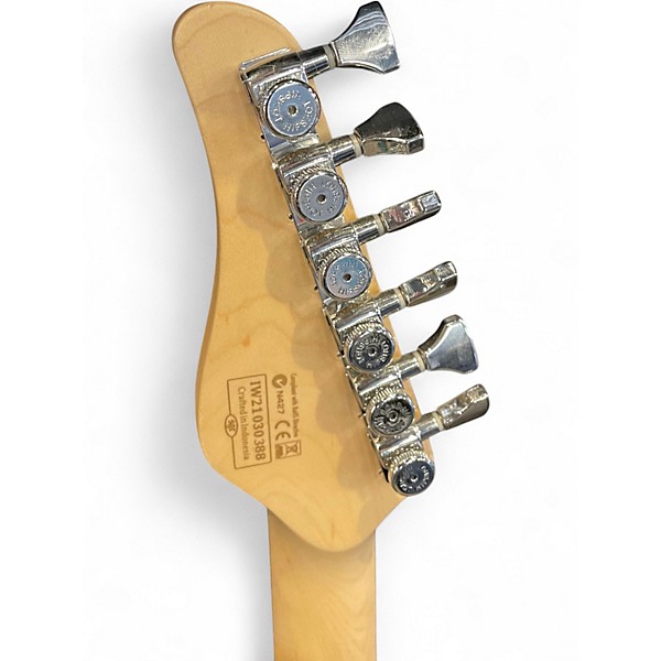 Used Schecter Guitar Research Diamond Series PT Black Solid Body Electric Guitar