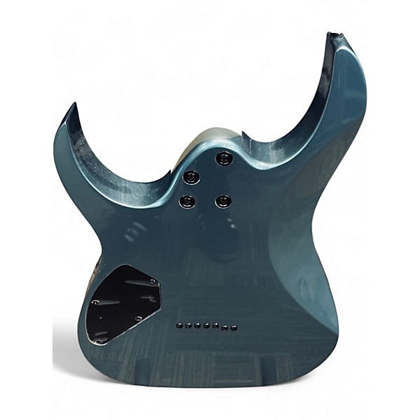 Used Ibanez GRG7221M Metallic Blue Solid Body Electric Guitar