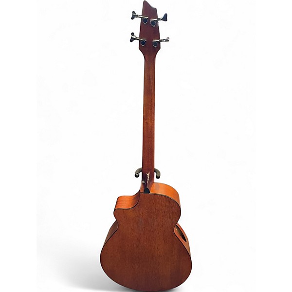 Used Breedlove Atlas Series Solo BJ350/CM4 Fretless Natural Acoustic Bass Guitar