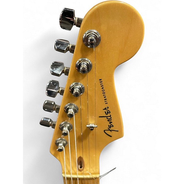 Used Fender American Deluxe Stratocaster Vintage Natural Solid Body Electric Guitar