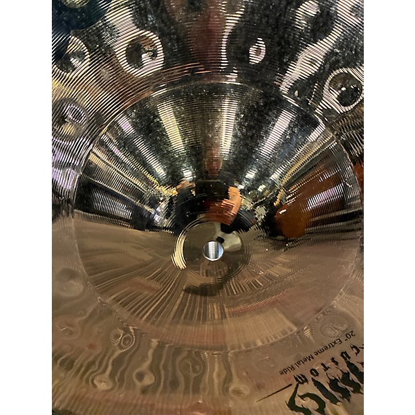Used Meinl 20in Classic Custom Extreme Metal Ride Cymbal
