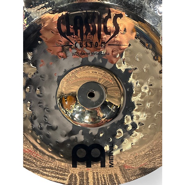 Used MEINL 17in Classic Custom Extreme Metal Crash Brilliant Cymbal