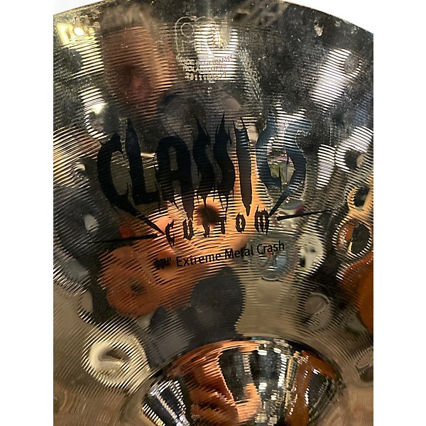 Used MEINL 16in Classic Custom Extreme Metal China Brilliant Cymbal