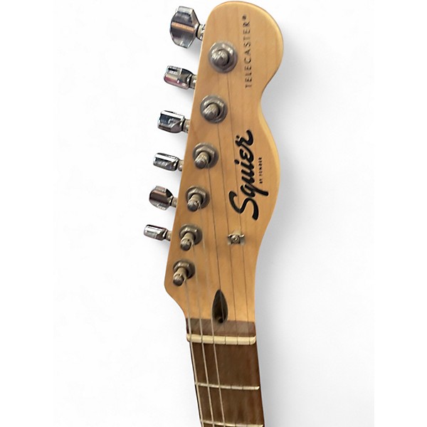 Used Squier Bullet Telecaster Surf Green Solid Body Electric Guitar