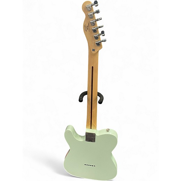 Used Squier Bullet Telecaster Surf Green Solid Body Electric Guitar