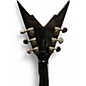 Used Dean DIME RAZORBACK V BLACK WITH RED BEVELS Solid Body Electric Guitar
