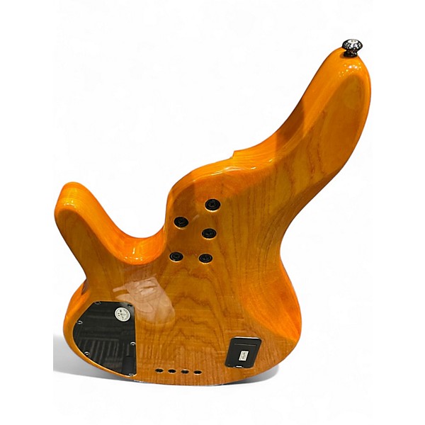 Used Michael Kelly pinnacle 4 Natural Burl Finish Electric Bass Guitar