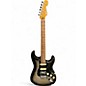 Used 2024 Fender Player Plus Stratocaster HSS Black and Silver Solid Body Electric Guitar