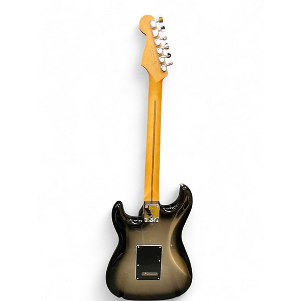 Used 2024 Fender Player Plus Stratocaster HSS Black and Silver Solid Body Electric Guitar