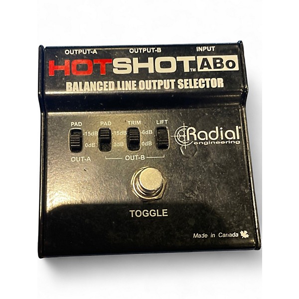 Used Radial Engineering HOTSHOT ABO Signal Processor