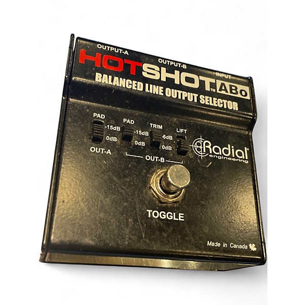 Used Radial Engineering HOTSHOT ABO Signal Processor