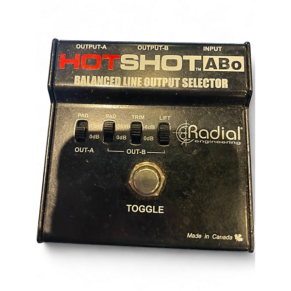 Used Radial Engineering HOTSHOT ABO Signal Processor