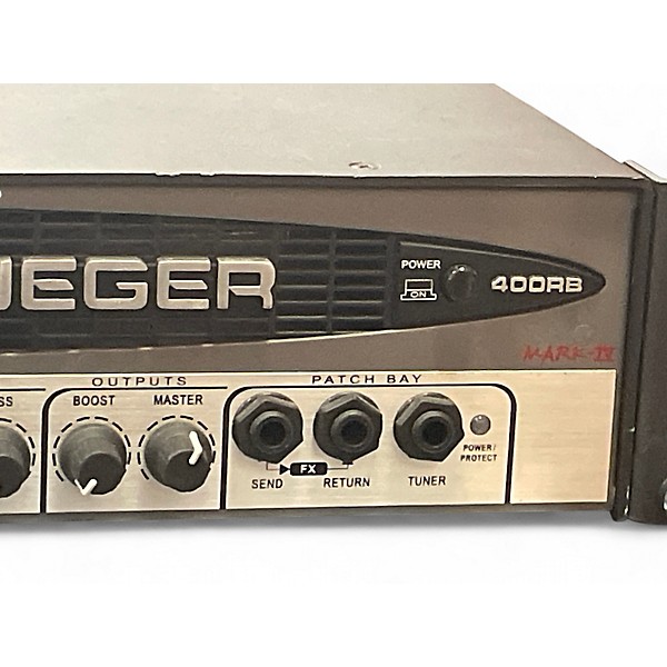 Used Gallien-Krueger 400RB MKII Bass Amp Head