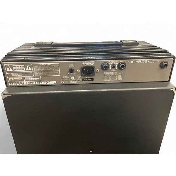 Used Gallien-Krueger MB150S-112 150W 1x12 Bass Combo Amp