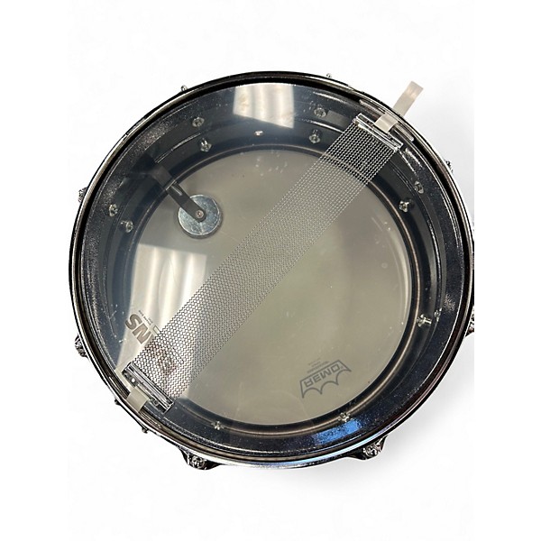 Used Ludwig 14X5 Acrolite Snare BLACK GALAXY Drum
