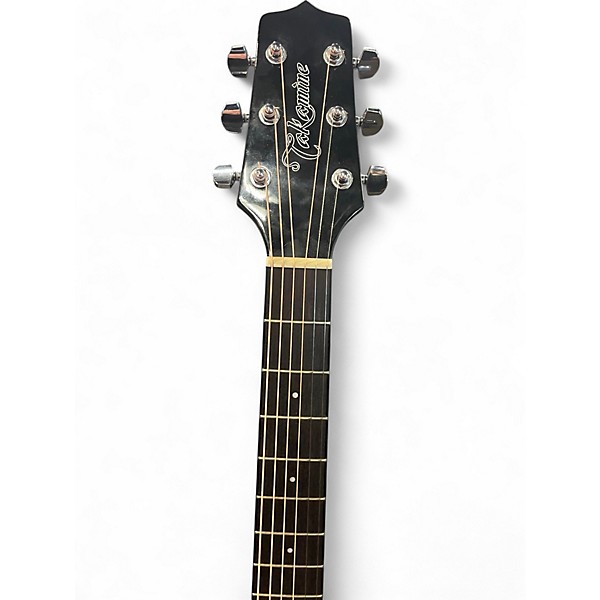 Used Takamine GD30CE Black Acoustic Electric Guitar