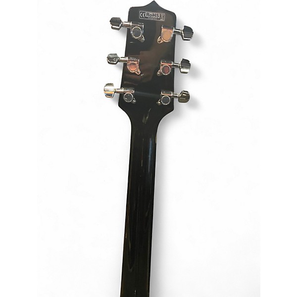 Used Takamine GD30CE Black Acoustic Electric Guitar