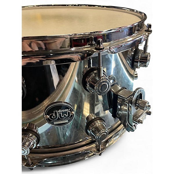 Used DW 14X8 Performance Series Snare Chrome Drum