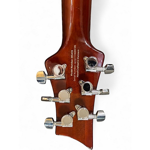 Used Mitchell MS470 Bengal Burst Solid Body Electric Guitar